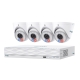 Omada 8MP Turret PoE Security Camera System with 4TB HDD, 4 Cameras with 16-Channel NVR 1