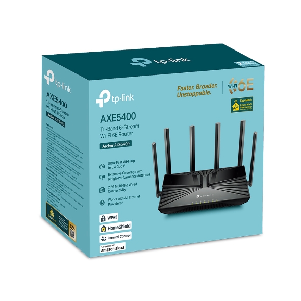 AXE5400 Tri-Band 6-Stream Wi-Fi 6E Router 10