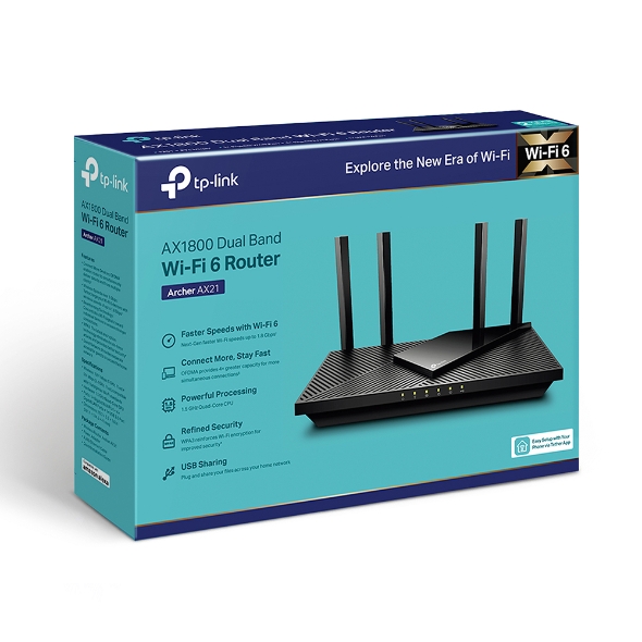 AX1800 Dual-Band Wi-Fi 6 Router 5