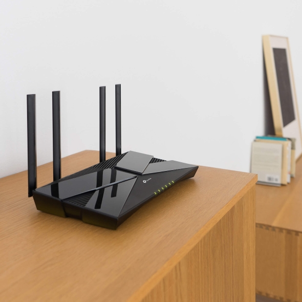 Router F (FTTH* | FTTB | Ethernet), fino a 1Gbps, Wi-Fi 6 AX3000 6