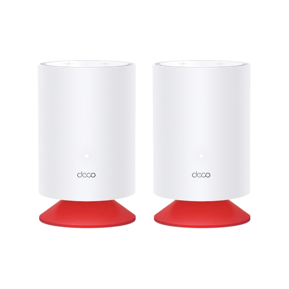 Deco Voice X20 | AX1800 Mesh Wi-Fi 6 System with Smart Speaker