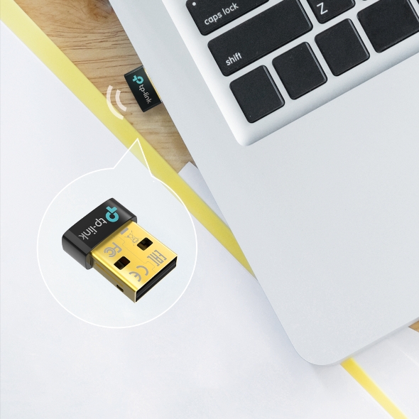 USB Bluetooth Adapter for PC 5.1 - Bluetooth Dongle 5.1 USB Bluetooth  Dongle for PC - Windows 11/10 Plug and Play. for Computer Desktop, Laptop