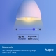 Smart Wi-Fi Light Bulb, Multicolor 4