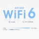 Roteador Mesh Wi-Fi 6 Gigabit Dual-Band AX1500 3