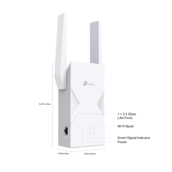 BE3600 Dual-Band Wi-Fi 7 Range Extender 4