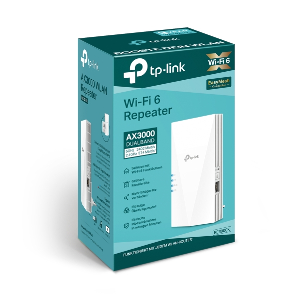 AX3000 Mesh WiFi 6 Extender 7