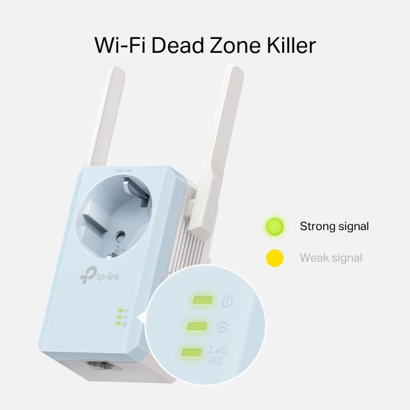 AC1200 Wi-Fi Range Extender with AC Passthrough 7