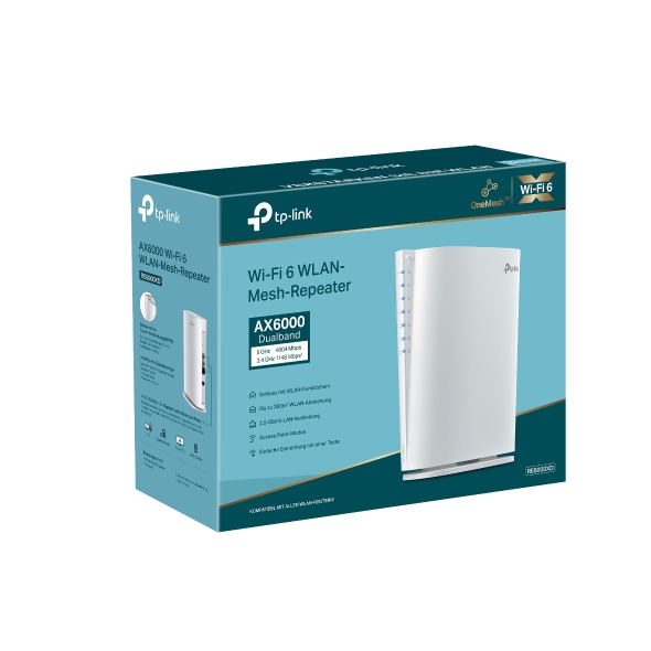 AX6000 Mesh Wi-Fi 6 Range Extender 7