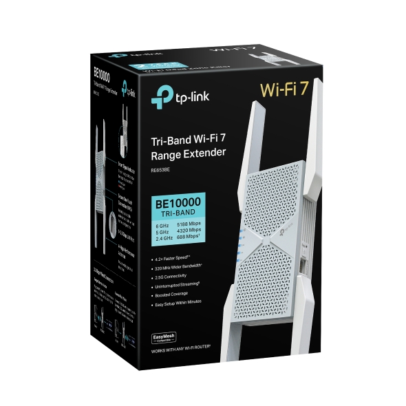 BE10000 Tri-Band Wi-Fi 7 Range Extender 7