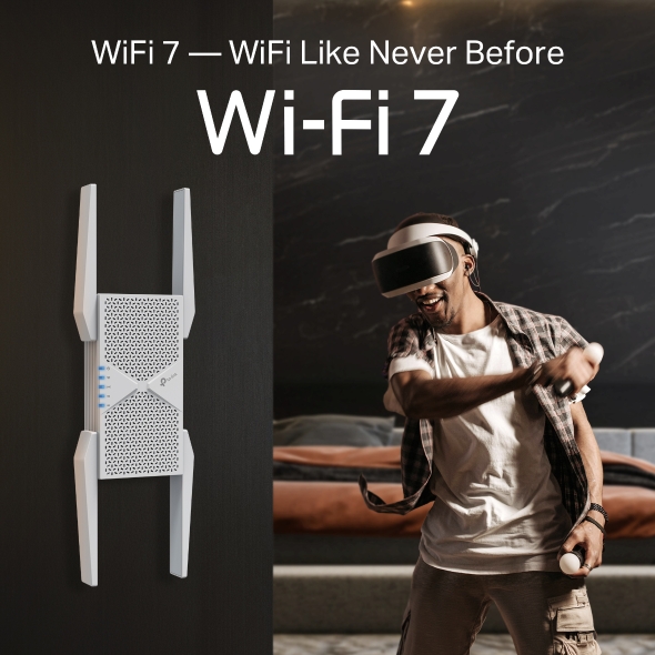 BE9300 Üç Bantlı Wi-Fi 7 Range Extender 6