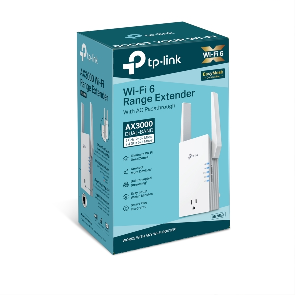 AX3000 Wi-Fi 6 Range Extender with AC Passthrough 13