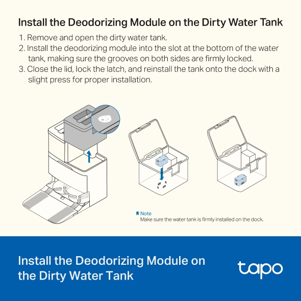 Tapo Robot Vacuum Deodorizing Module 3