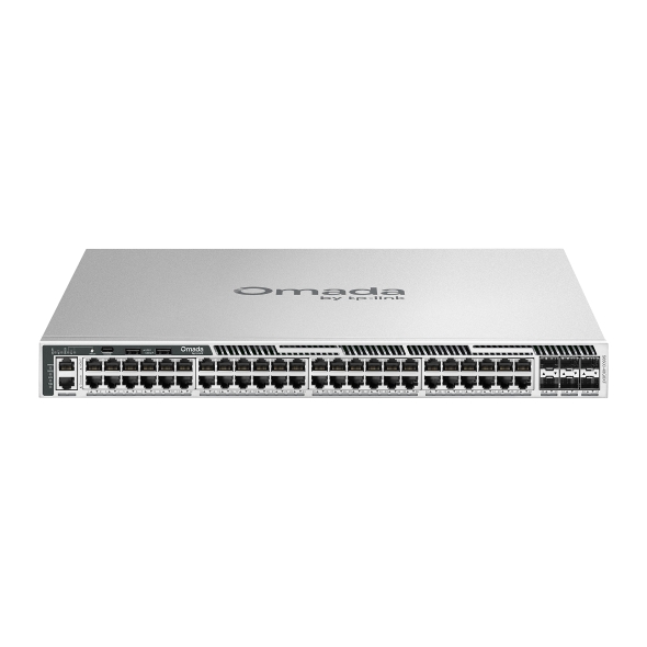 Omada Pro 48-Port Gigabit Stackable L3 Managed Switch with 6 10G Slots