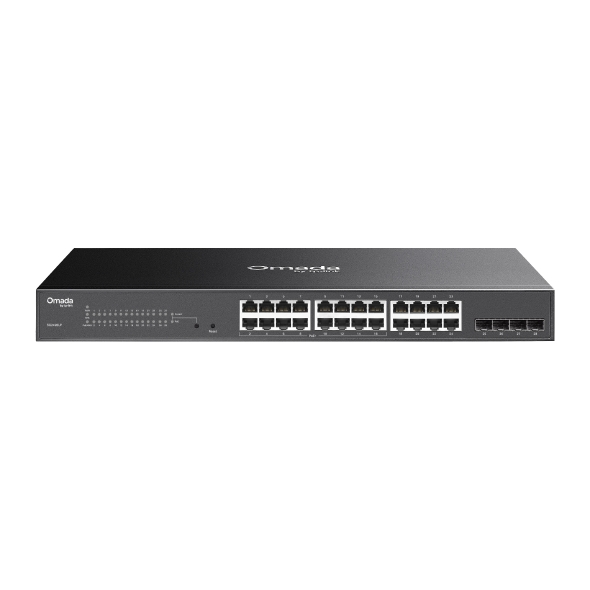 Omada 28-Port Gigabit Smart Switch with 16-Port PoE+ 1