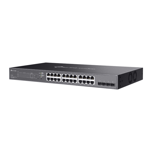 Omada 28 埠 Gigabit 智慧型交換器 (含 24 埠 PoE+)