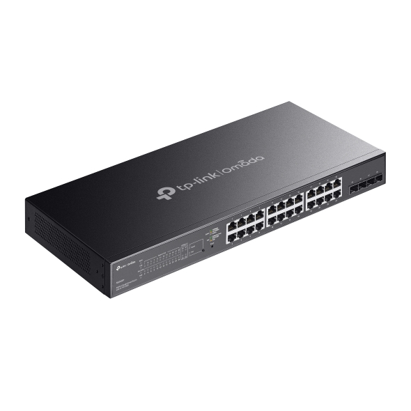 Omada 28 埠 Gigabit 智慧型交換器 (含 24 埠 PoE+)