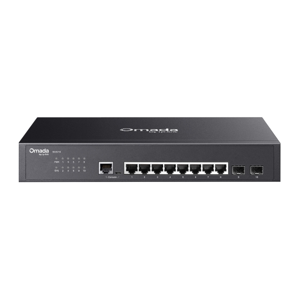 Omada Access 8-Port Gigabit Switch with 2 SFP Slots
