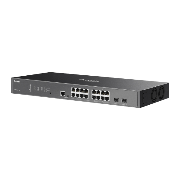 Omada Access Pro 16-Port 2.5G and 2-Port 10GE SFP+ Switch with 4-Port PoE++ & 12-Port PoE+