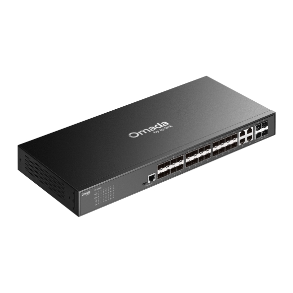 Omada Aggregation 24-Port SFP Switch with 4 10GE SFP+ Slots 4