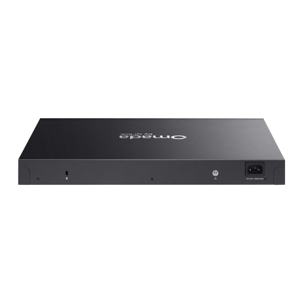 Omada Access Plus 24-Port Gigabit and 4-Port 10GE SFP+ Switch with 16-Port PoE+ & 8-Port PoE++