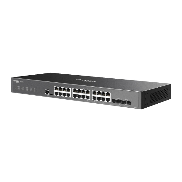 Omada Access Plus 24-Port Gigabit Switch with 4× 10G SFP+ Slots