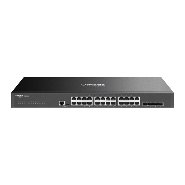 Omada Access 24-Port Gigabit Switch with 4 SFP Slots