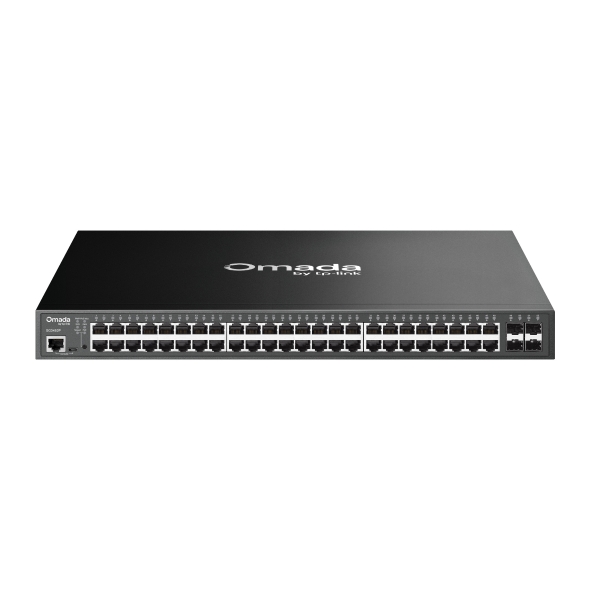 Omada Access 52-Port Gigabit Switch with 48-Port PoE+