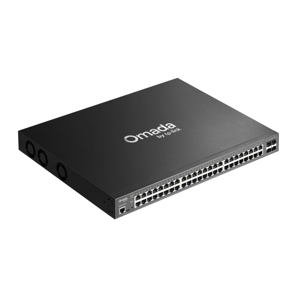 Omada Access Plus 48-Port Gigabit and 4-Port 10GE SFP+ Switch with 40-Port PoE+ & 8-Port PoE++ 4
