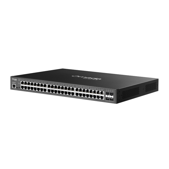 Omada Access Plus 48-Port Gigabit and 4-Port 10GE SFP+ Switch with 48-Port PoE+