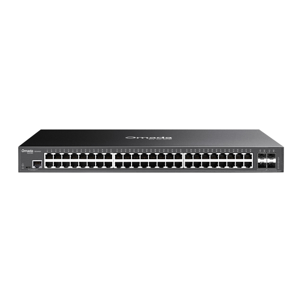 Omada Access Plus 48-Port Gigabit Switch with 4× 10G SFP+ Slots