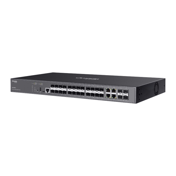 Omada Campus 24-Port SFP Stackable Lite L3 Managed Switch with  4× 10G Slots