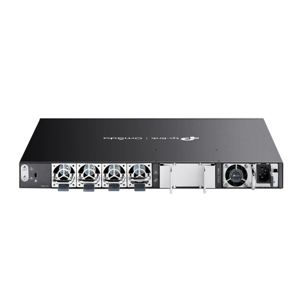 Omada 48 埠 Gigabit 可堆疊 L3 管理型 PoE+ 交換器 (含 6 個 10G 插槽)
