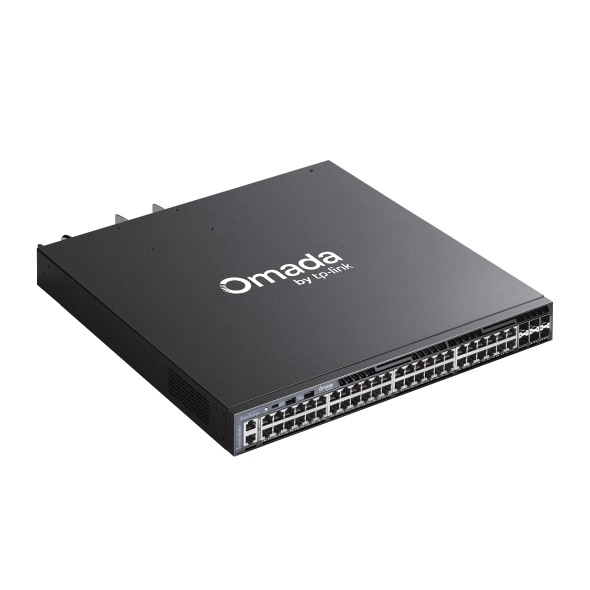 Omada Campus 48-Port Gigabit Stackable L3 Managed PoE+ Switch with 6× 10G Slots 4