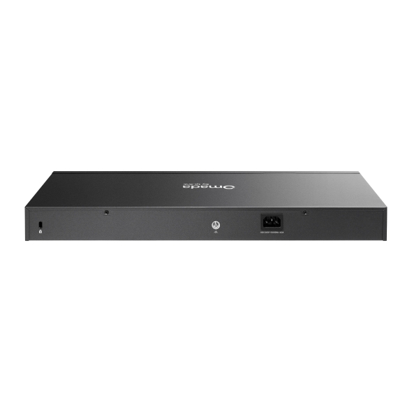 Omada 24-Port 10/100Mbps + 4-Port Gigabit Switch with 24-Port PoE+
