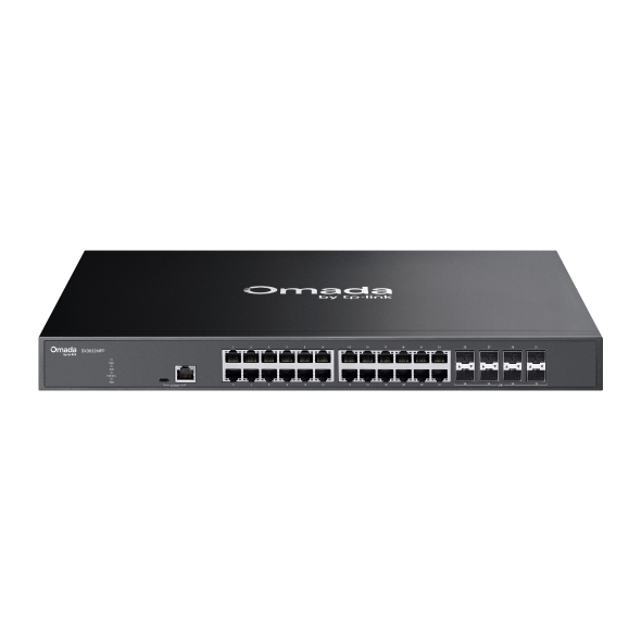 Omada Access Max 32-Port 10GE Switch with 24-Port PoE++ 1