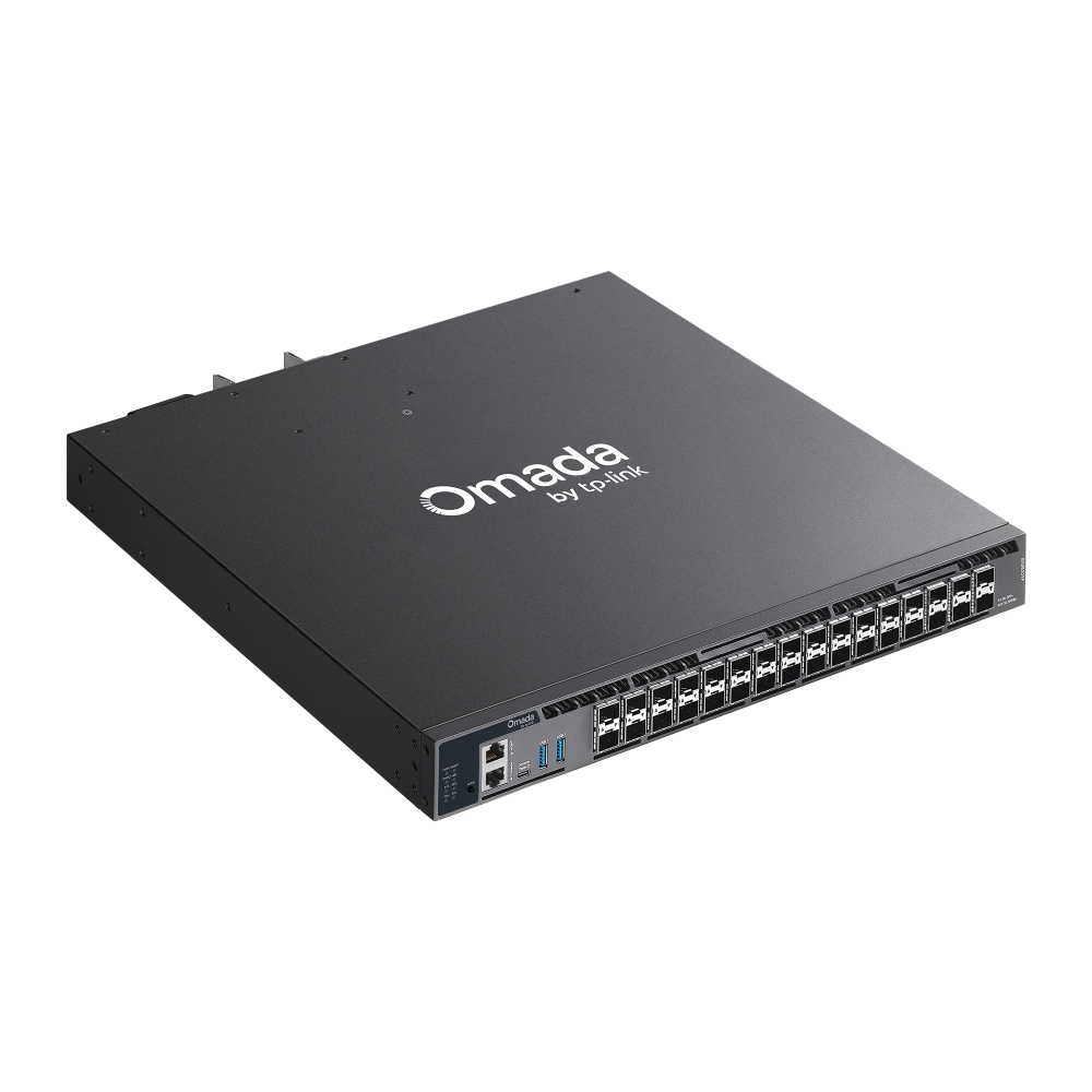 Omada Campus 26-Port 10G SFP+ Stackable L3 Managed Aggregation Switch with 6× 25G Slots 4