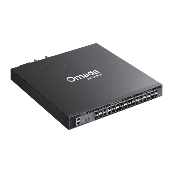 Omada Campus 26-Port 10G SFP+ Stackable L3 Managed Aggregation Switch with 6× 25G Slots 4