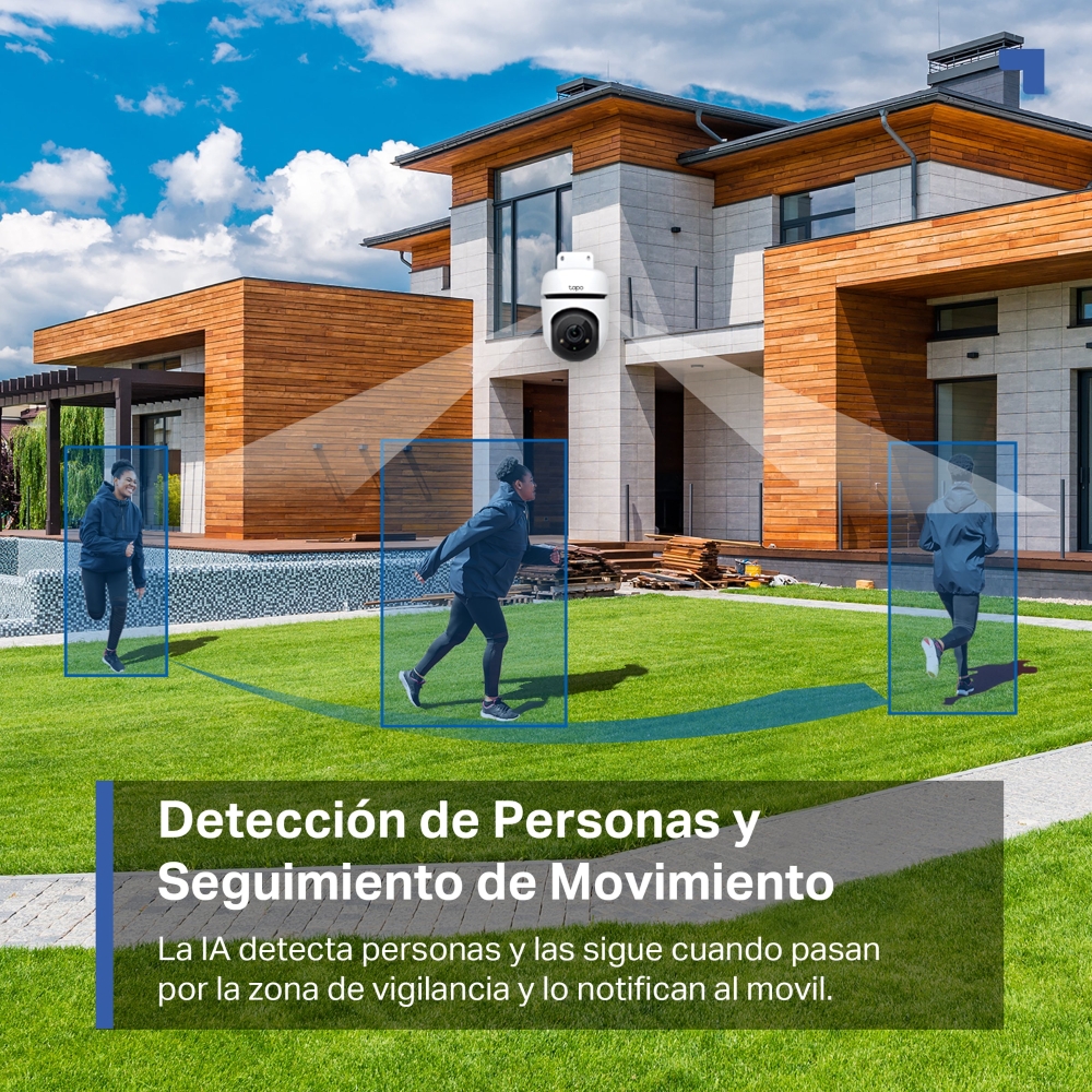 Cámara de Seguridad para exterior con rotación 360° 5