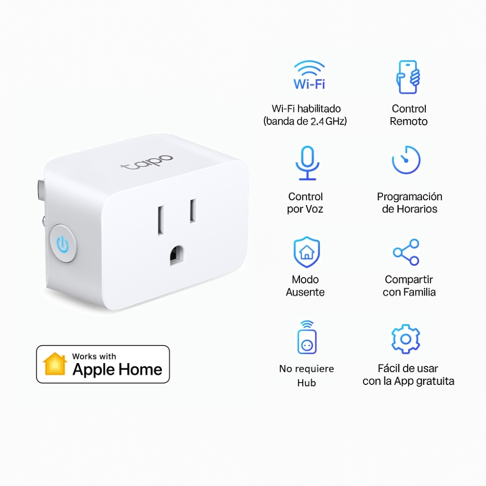 Mini Enchufe Inteligente Wi-Fi 2