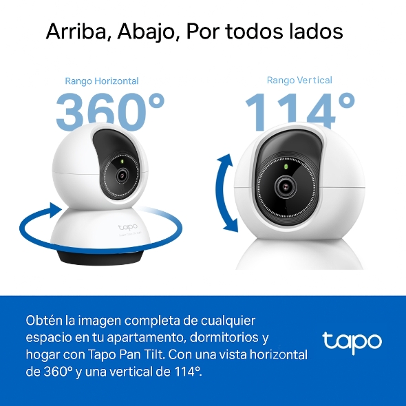 Pan/Tilt AI Home Security Wi-Fi Camera 5