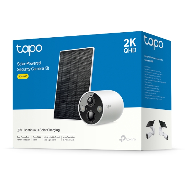 TP-LINK TC85 KIT ソーラー 給電セキュリティカメラ キット TC85 KIT | ソーラー給電セキュリティカメラキット | TP-Link 日本