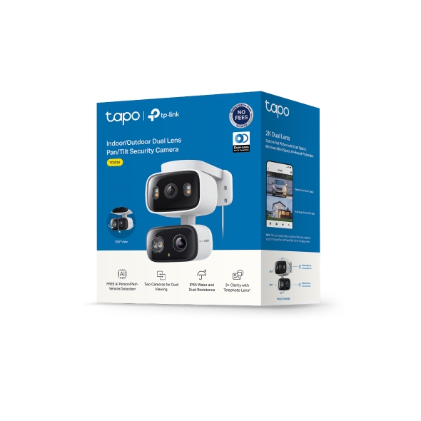 Indoor/Outdoor Dual Lens Pan/Tilt Security Camera 14