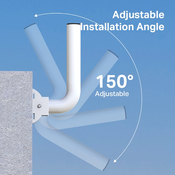Pole and Wall-Mounted Mount for Outdoor Access Point 4
