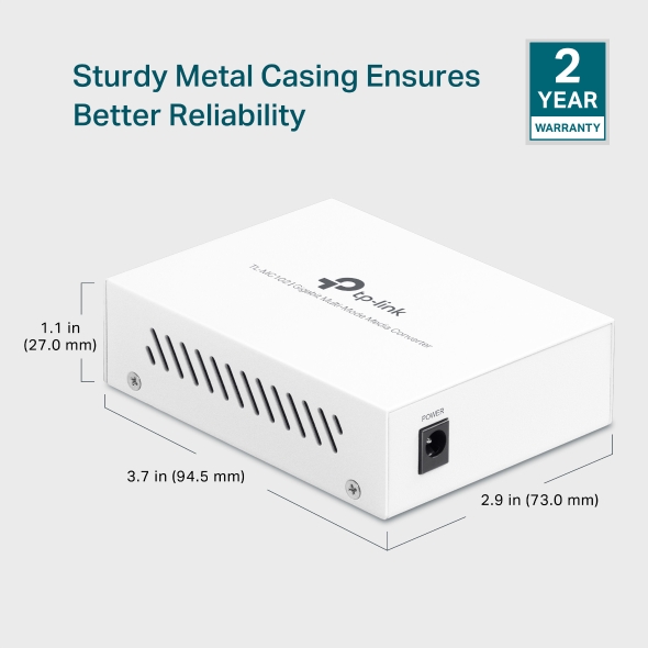 Gigabit Multi-Mode Media Converter 6