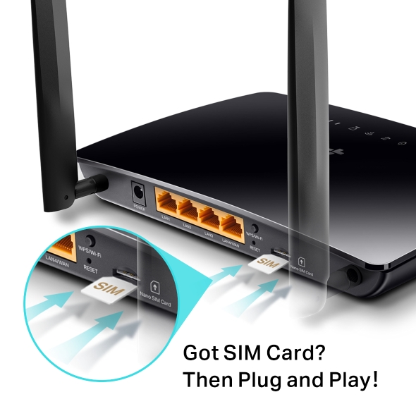 300Mbps Wireless N 4G LTE Router 4