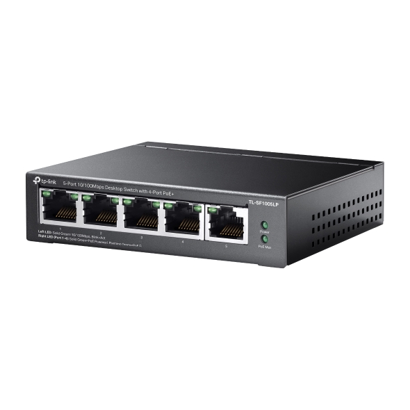 5포트 10/100Mbps 데스크톱 스위치 (4포트 PoE+) 3