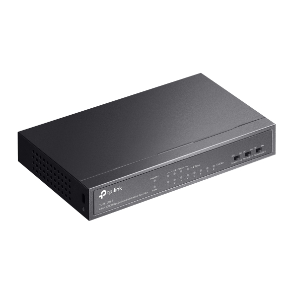 8-Port 10/100Mbps Desktop Switch with 4-Port PoE+ 4