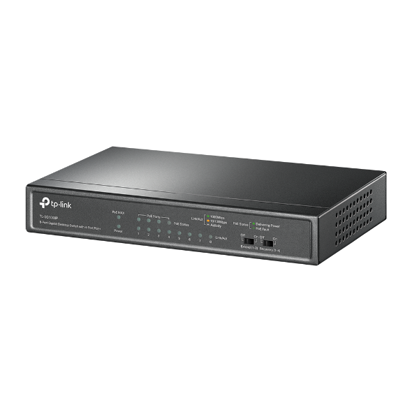 8-Port Gigabit Desktop Switch with 4-Port PoE 1