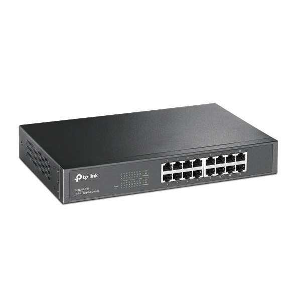 TL-SG1016D | 16-портовый гигабитный настольный/монтируемый в стойку ...