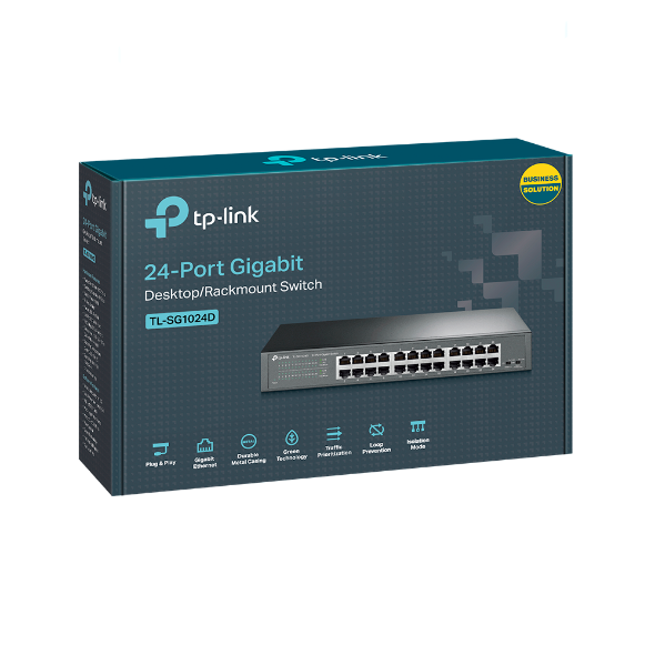 TP-LINK 24 Port Gigabit Desktop Switch